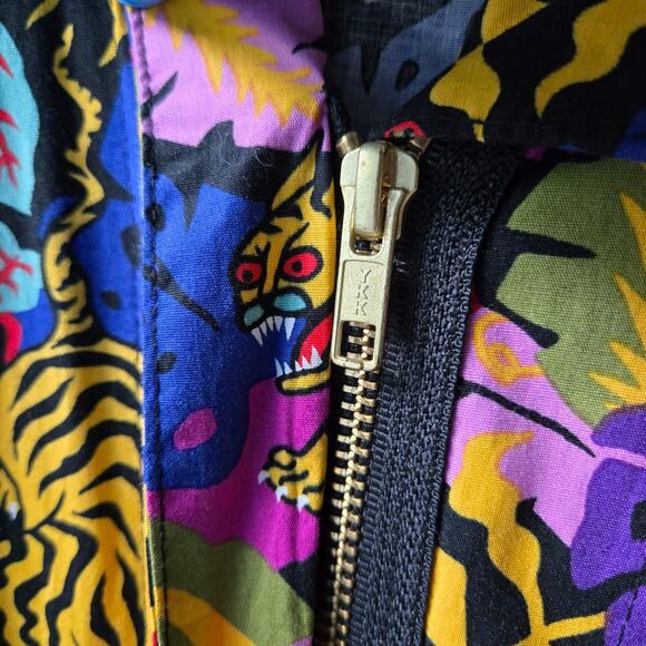 Nooworks Tropi Trip Jumpsuit Coveralls Cotton Womens Size XL Sold Out Rare EUC - Picture 12 of 16